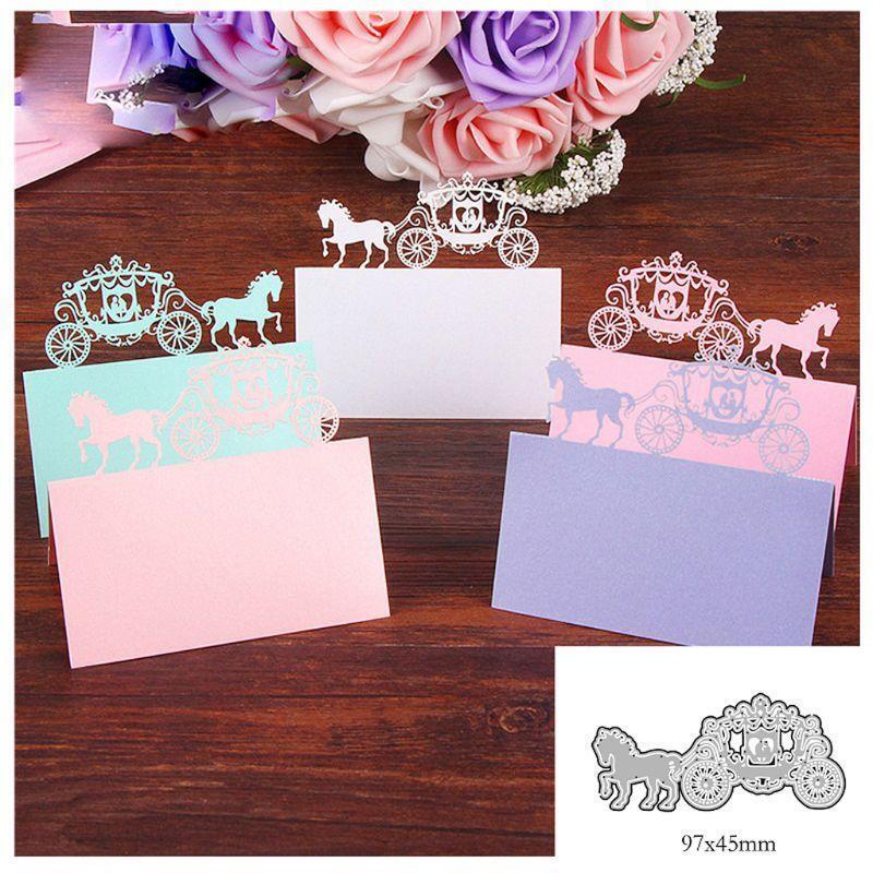 Carriage Metal Cutting Dies Stencil Scrapbooking DIY Album Stamp Paper Embossing
