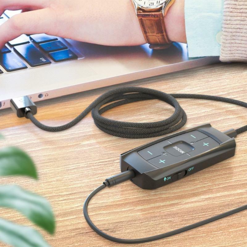 3.5mm External Sound Card USB 3.0 7.1 Surround Sound 24-Bit 96KHz Audio Adapter