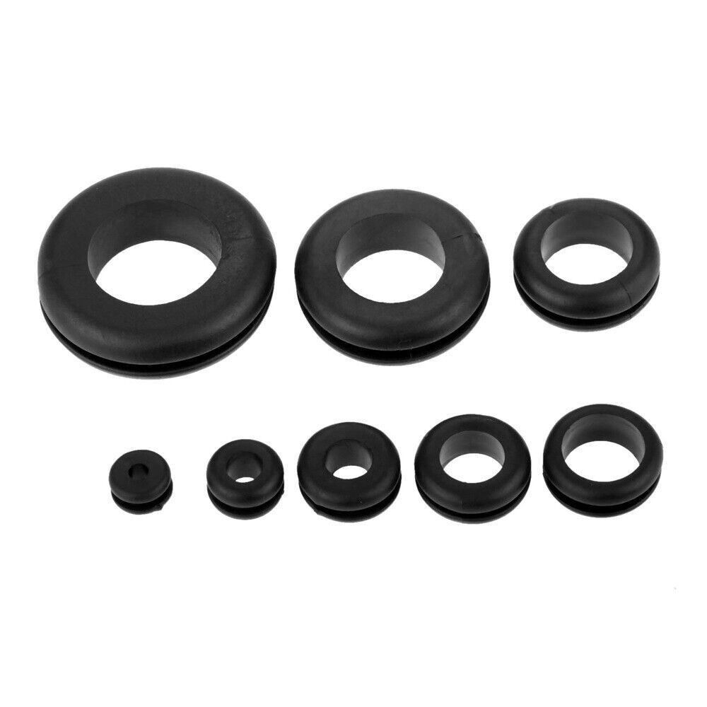 Practical Grommet Assortment Rubber Set Firewall Wiring Wire Cable Gasket 180pcs
