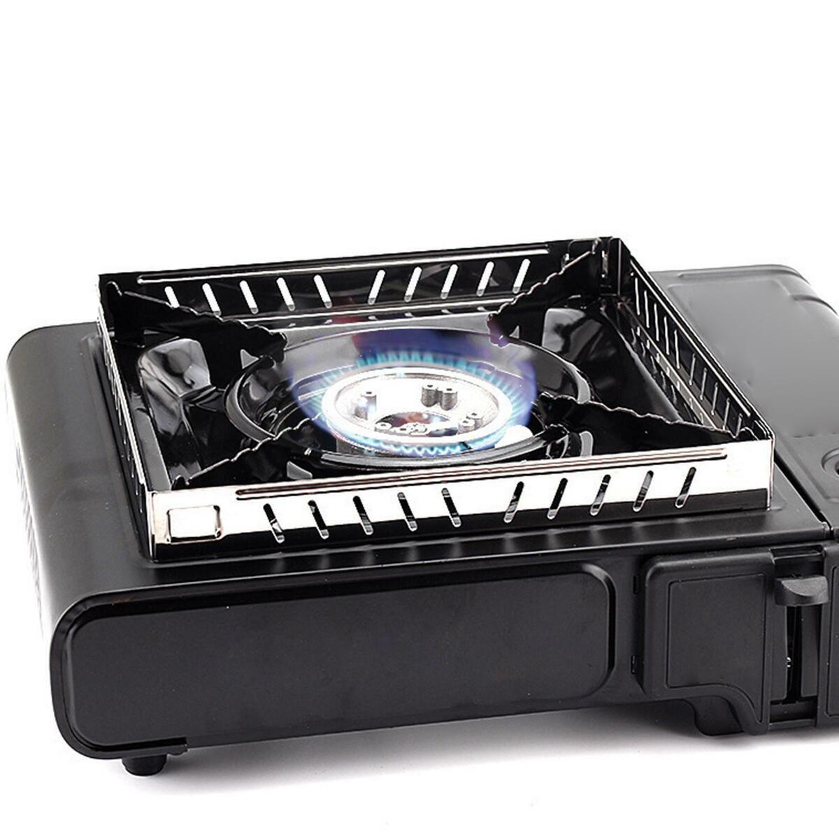 Gas Stove Wind Shield Gas Cassette Stove Windshield for Hiking Emergency