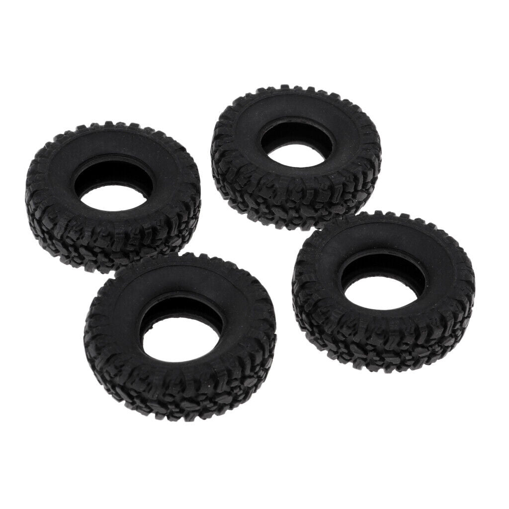 4pcs RC /16 Soft Rubber Tires  For WPL B14 B16 B24 C14 C24 B36