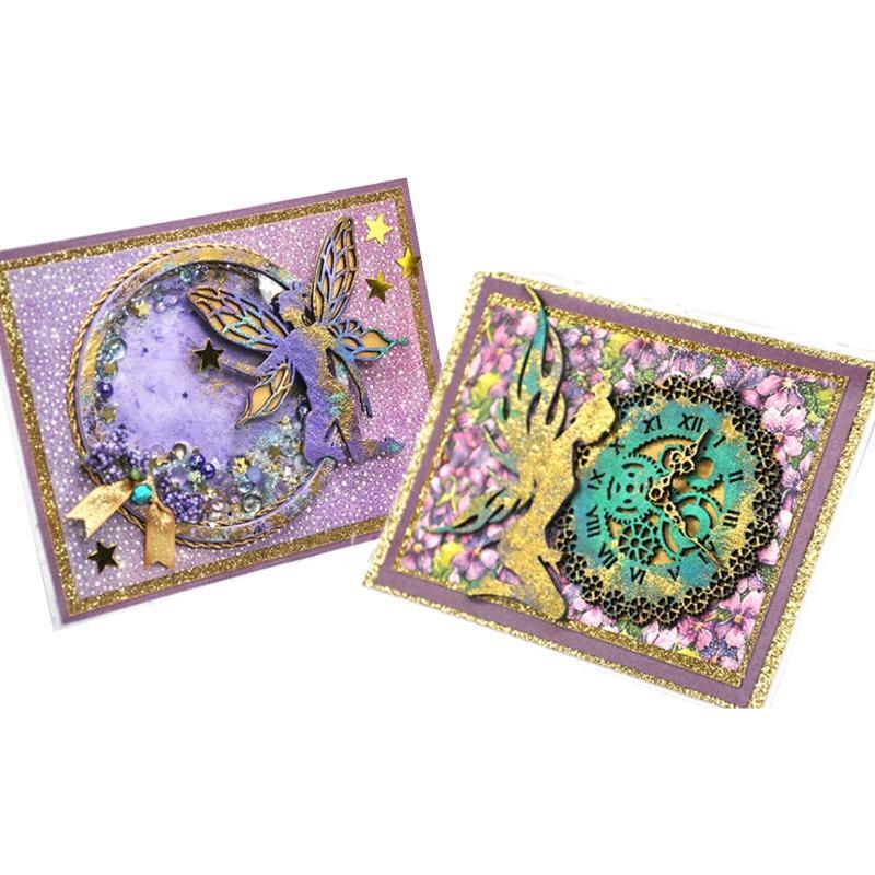 Fairy Angel Set Cutting Dies Stencil Scrapbooking DIY Album Stamp Paper Card