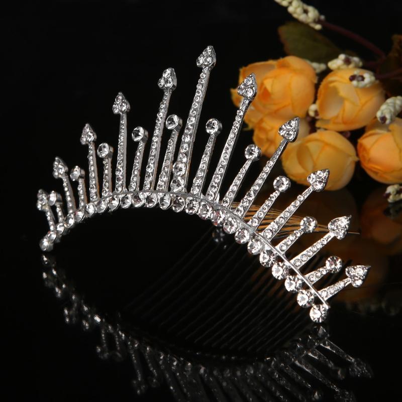 Gorgeous Hair Comb Crown Hair Clip Hair Accessories for Street Shooting