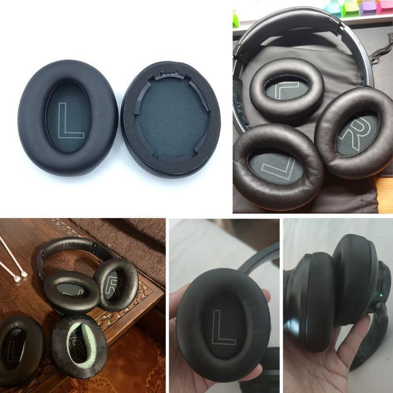 2x Replacement Ear Pad Memory Foam Ear Sponge Cover Fit for Anker Q20 Headphones
