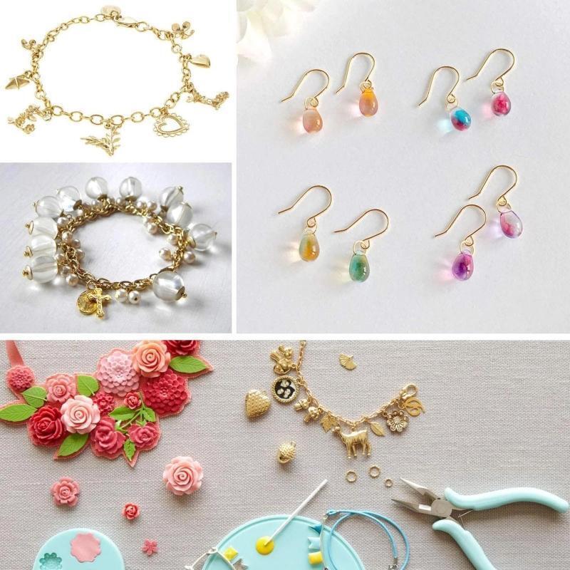 Aluminum Jump Rings 6mm Rings Connectors for DIY Craft Earrings Necklace Making
