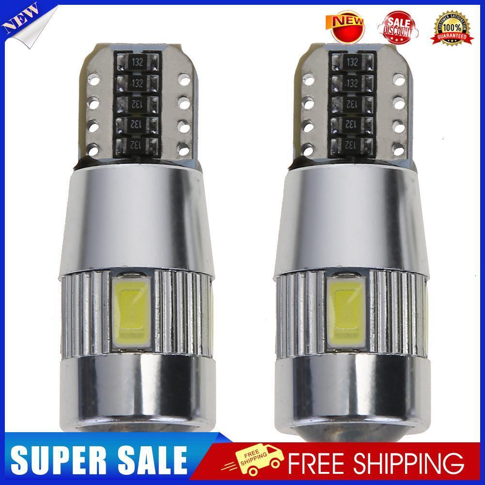 2pcs T10 W5W 5630 6SMD LED Car Width Light Bulbs Dash Board Lights