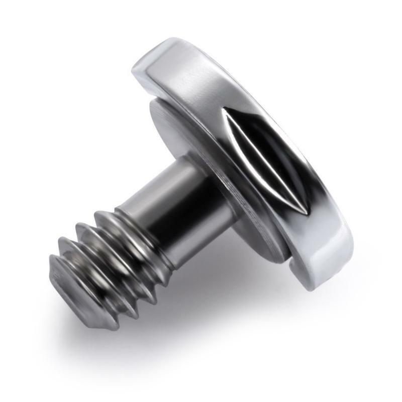 1/4" Screw with D Ring for Camera Tripod Monopod Quick Release Plate Accessories
