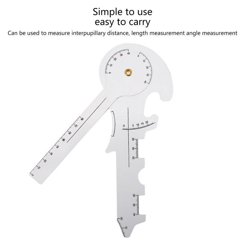 Multifunctional Pupil Distance Gauge Measure 3 in 1 Optical PD Ruler Distance