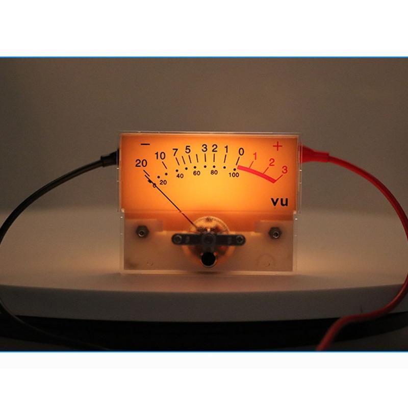 High Accuracy VU Ammeter with Backlight Mechanical Ammeters Plus Driver Board