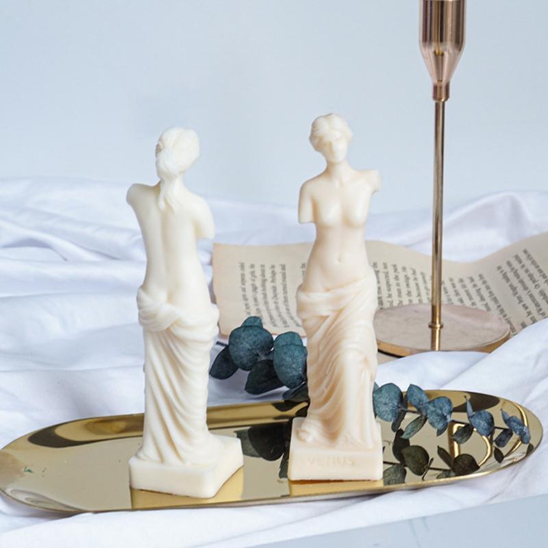 Fragrance Human Goddess Wax Plaster DIY Mold DIY Art Body Candle Silicone Mould
