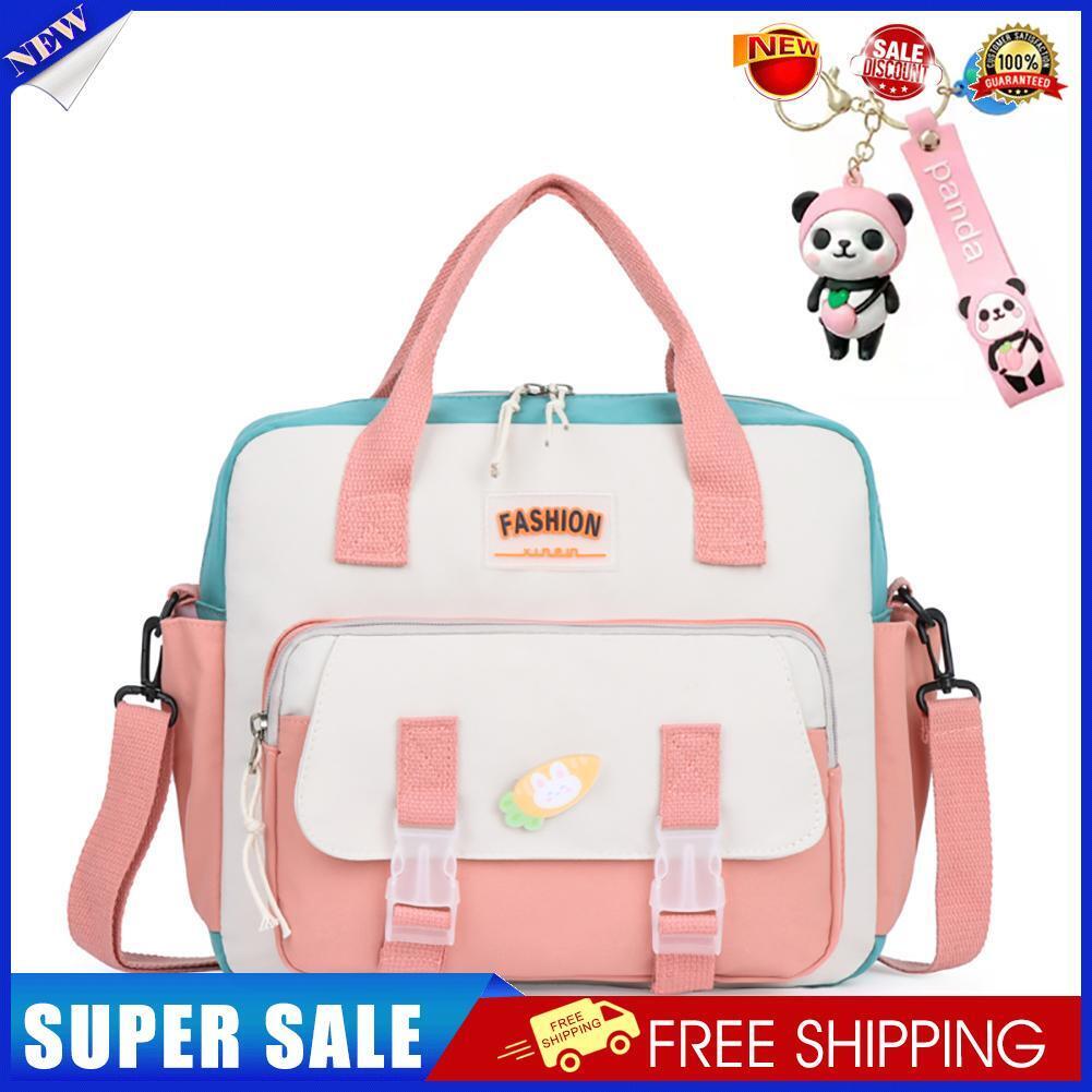 Backpack Schoolbag Cute Teenager Girls Travel Shoulder Bag (Watermelon Red)