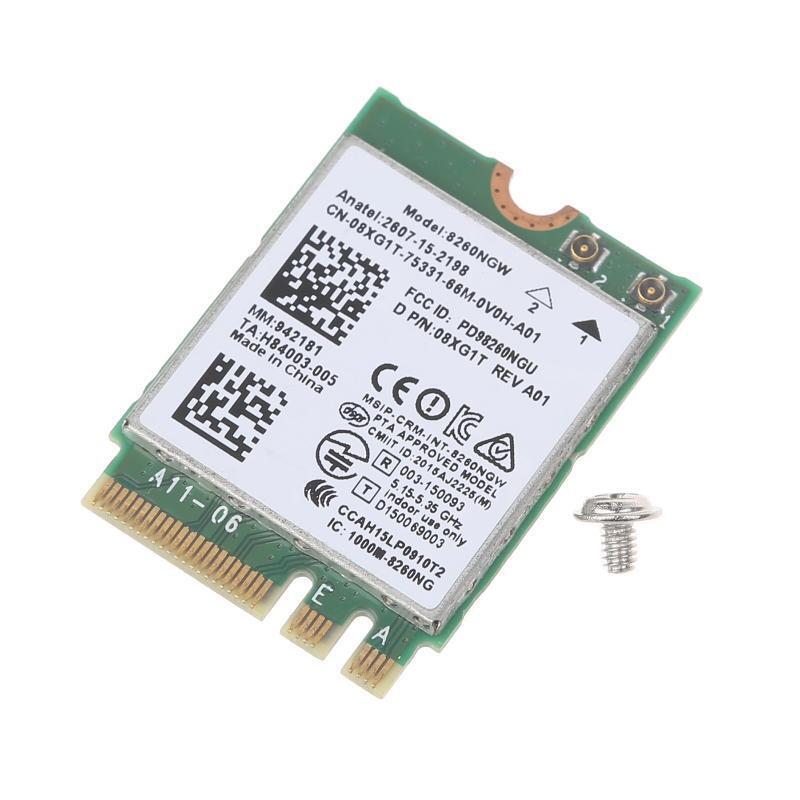 8260NGW Dual Band Bluetooth-compatible Wireless 8260 BT4.2 2.4G/5G 867Mbps