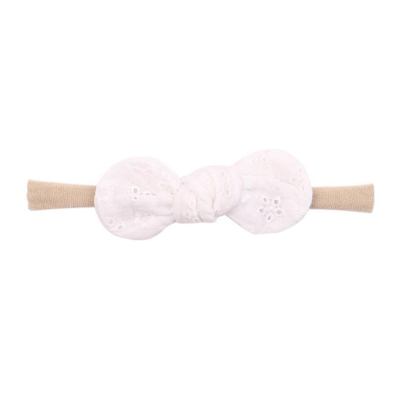 Floral Bowknot Hairband Velvet Bowknot Headband Baby Girl Toddler Headbands