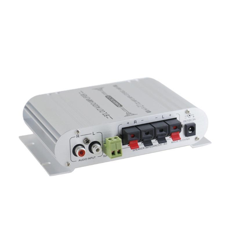 Audio Player Digital Hi-Fi Power Amplifier 2.1CH 40W 2x20W Subwoofer Stereo-BASS