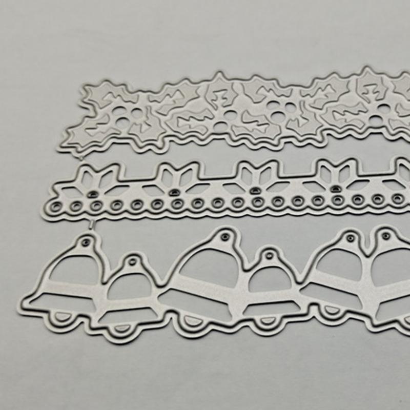 Christmas Bell Metal Cutting Dies Stencil DIY Scrapbooking Album Paper Card Mold