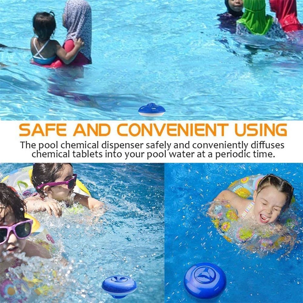 Pool Pill Dispenser Swimming Tablet Dispenser Chlorine Chemical Drug Dispenser