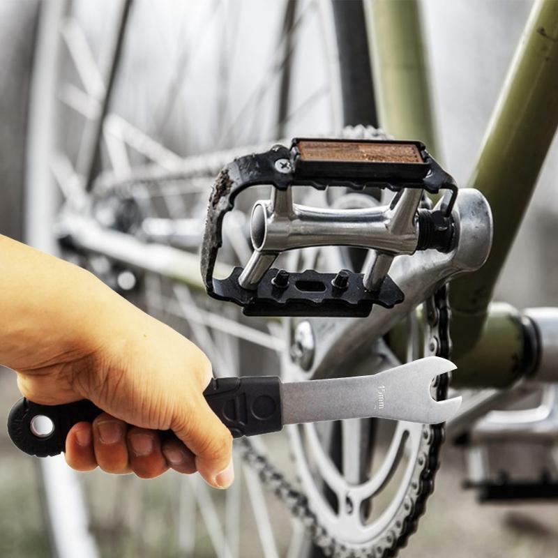 15mm Pedal Wrench Double Sided Bicycle Pedal Removal Bike Spanner Home