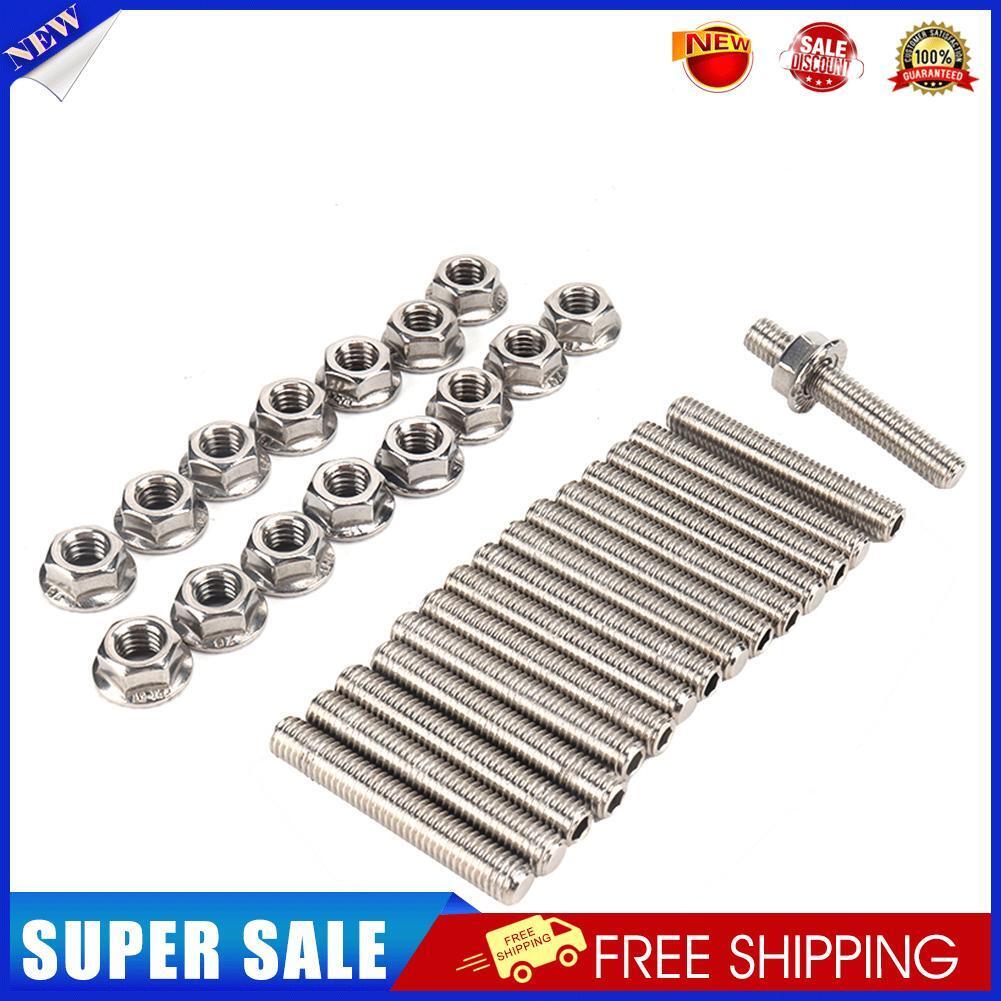 Stainless Steel Exhaust Manifold Stud Kit for Ford 4.6 5.4 Liter V8 Engine