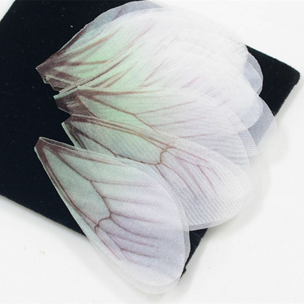 50pcs Multi-color Dragonfly Wing Earrings Pendants Charms Jewelry Findings