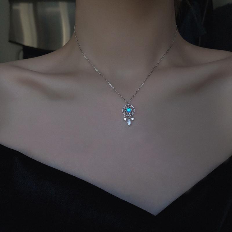 Dreamcatcher Necklace for Women Creative Pendant Elegant Party Necklace Jewelry