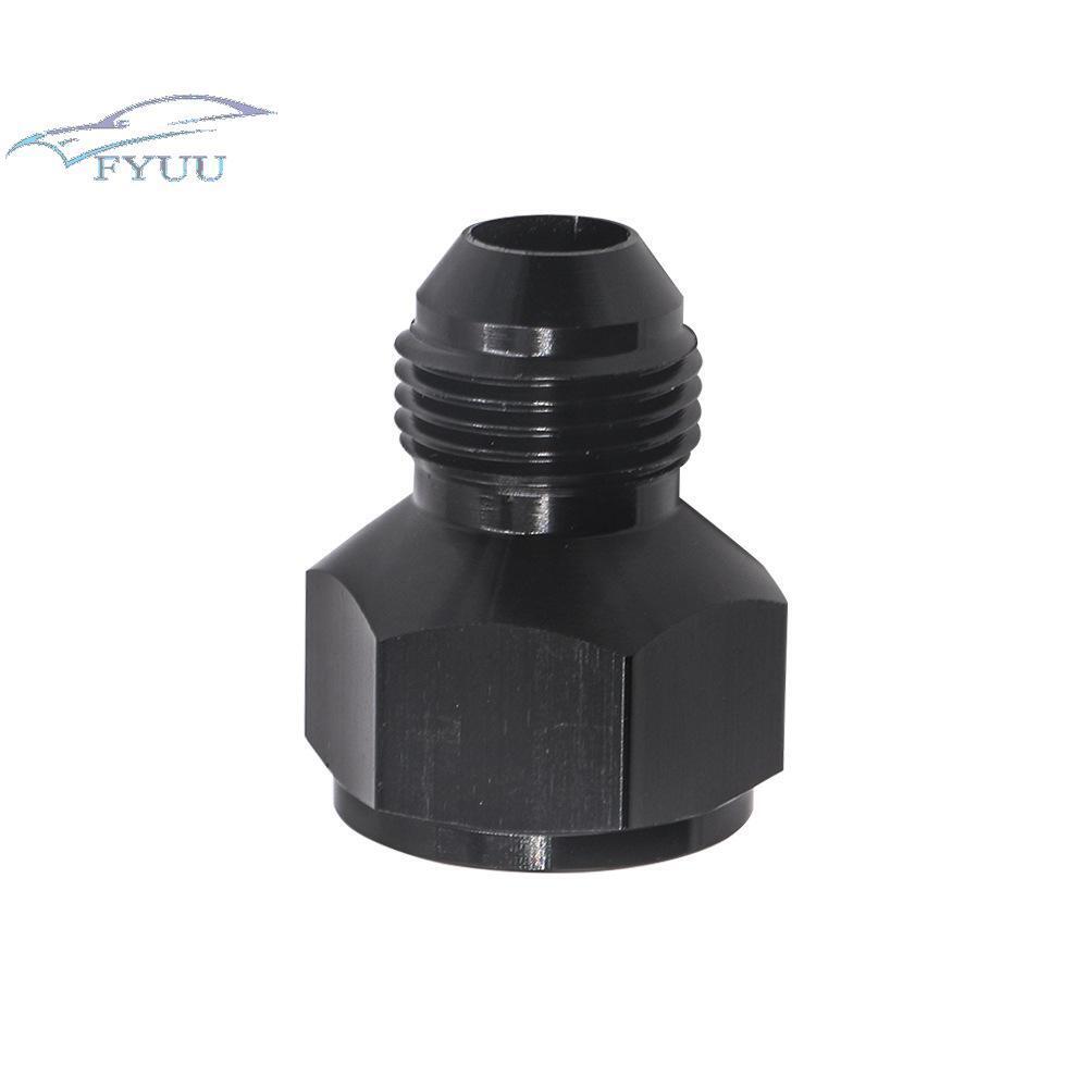 2 Pcs Black Aluminum Alloy 10AN Female to 8AN Male Flare Reducer Fitting Adapter