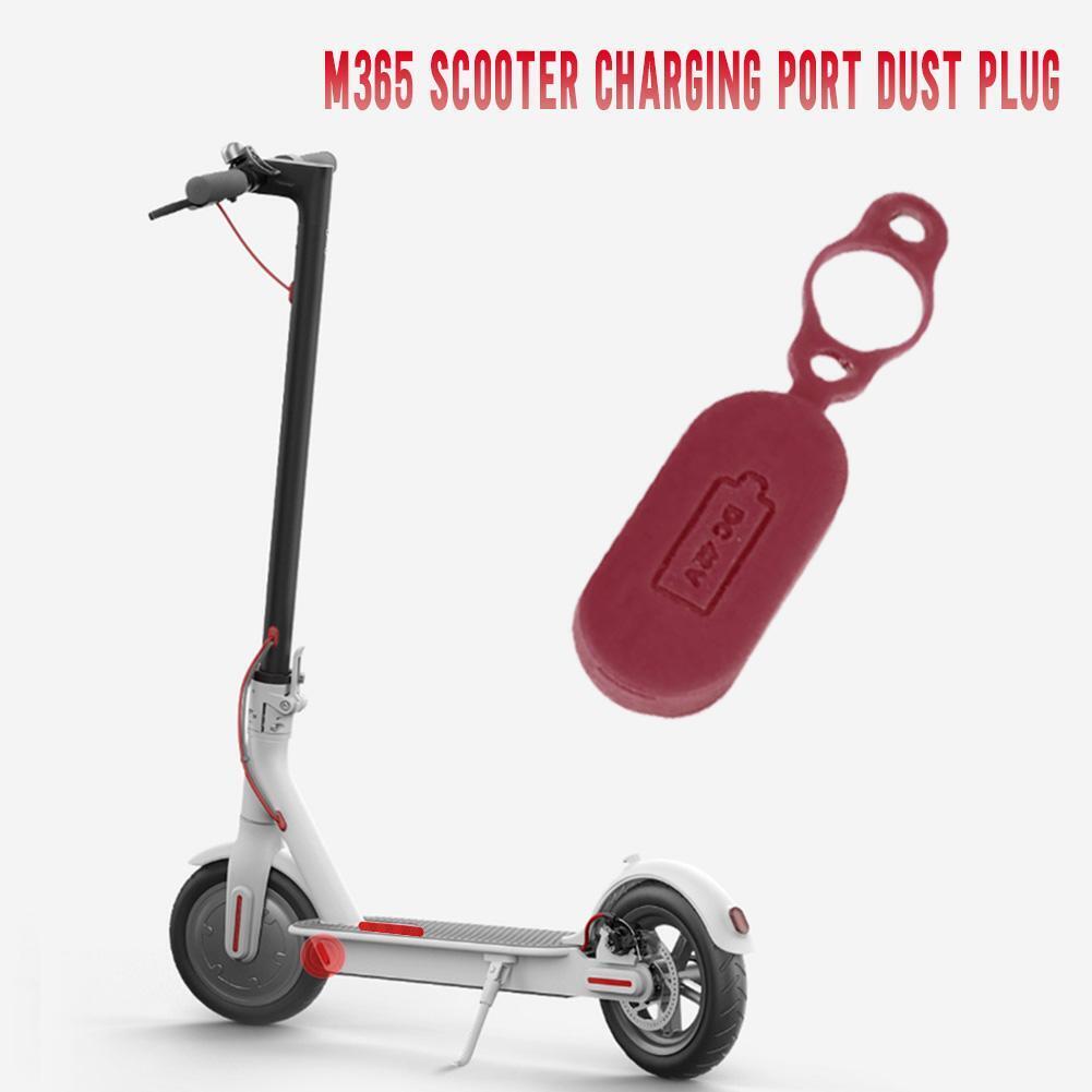 M365 Electric Scooter Charge Port Cover Dust Plug Silicone Cap Cycling Part