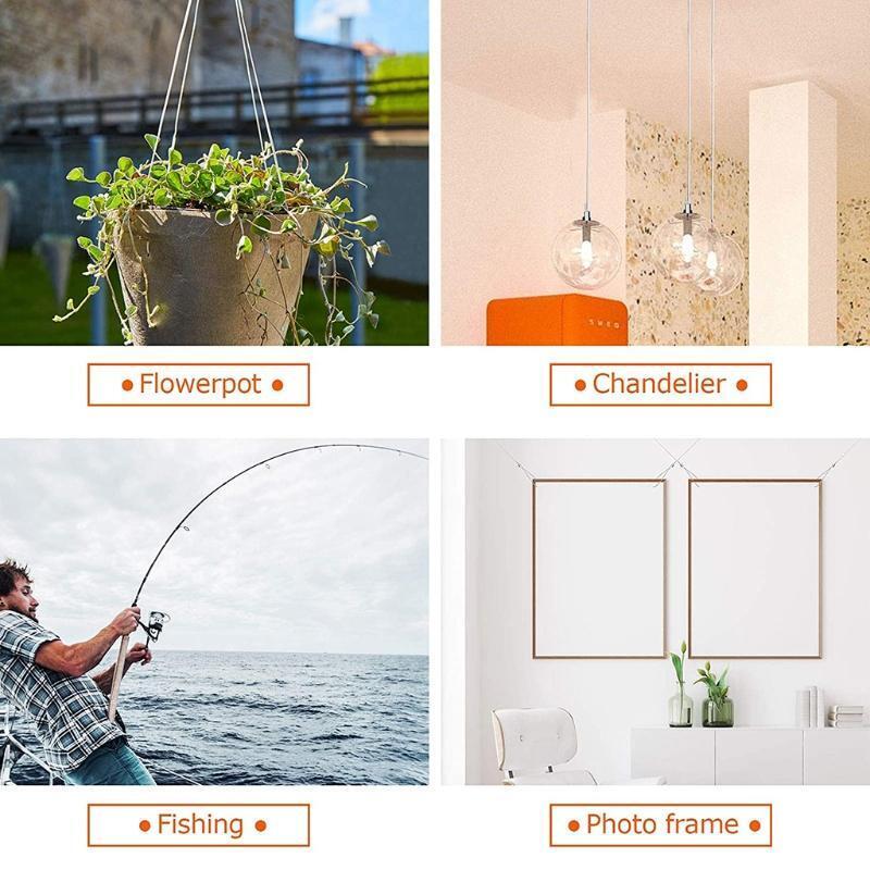 Durable Transparent 0.8mm Nylon Cord Outdoor Suplies Picture Frame Hanging Wire