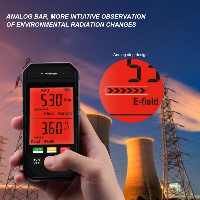 High Accuracy EMF Meter Reader EMF Detector Handheld Digital Electromagnetic