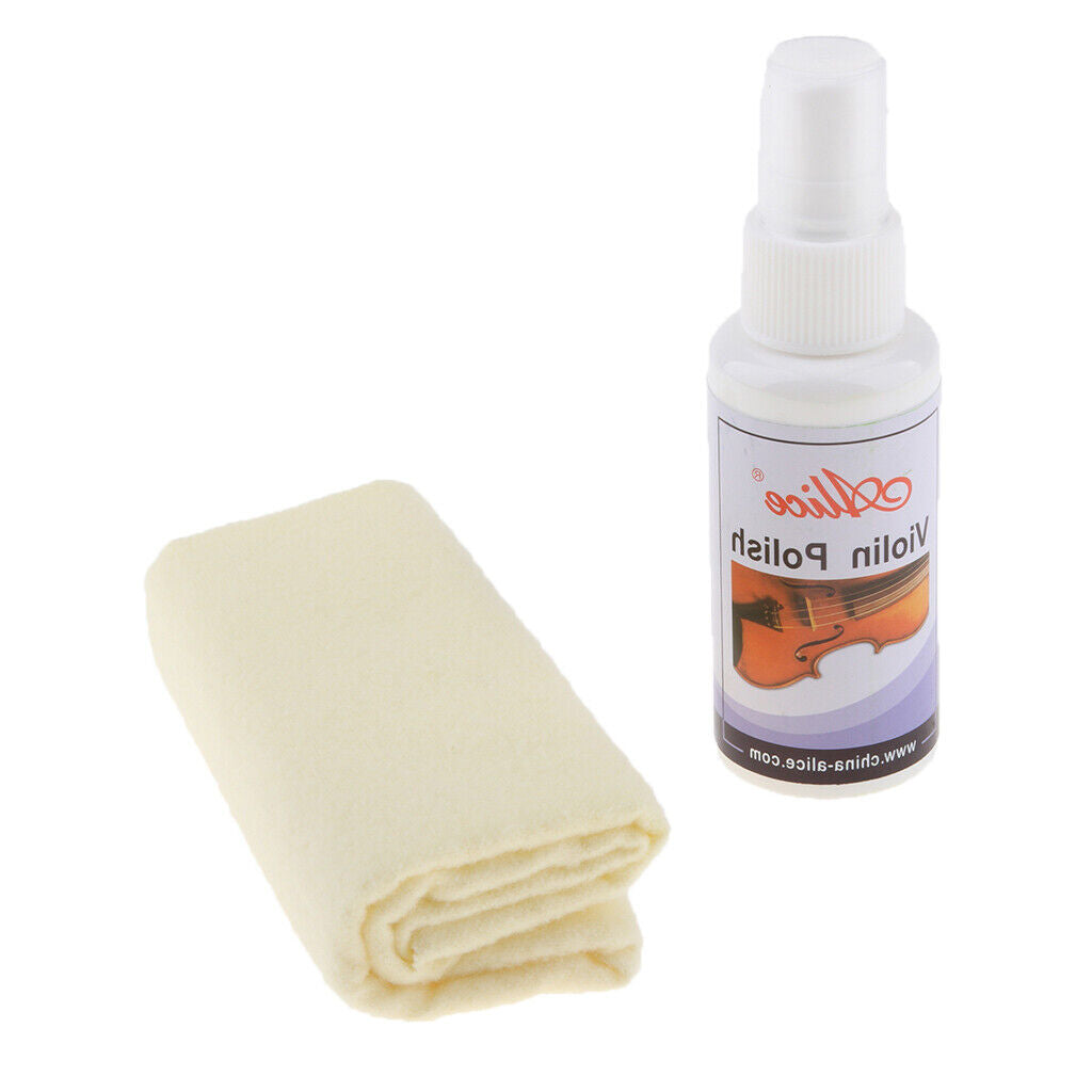 Violin Cleaning Set Wooden Musical Instrument Violin Cleaner for Musical