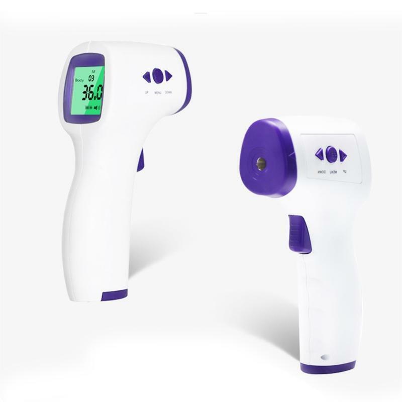 Three-color Backlight Forehead Thermometer Non-contacting Body Temperature Tool