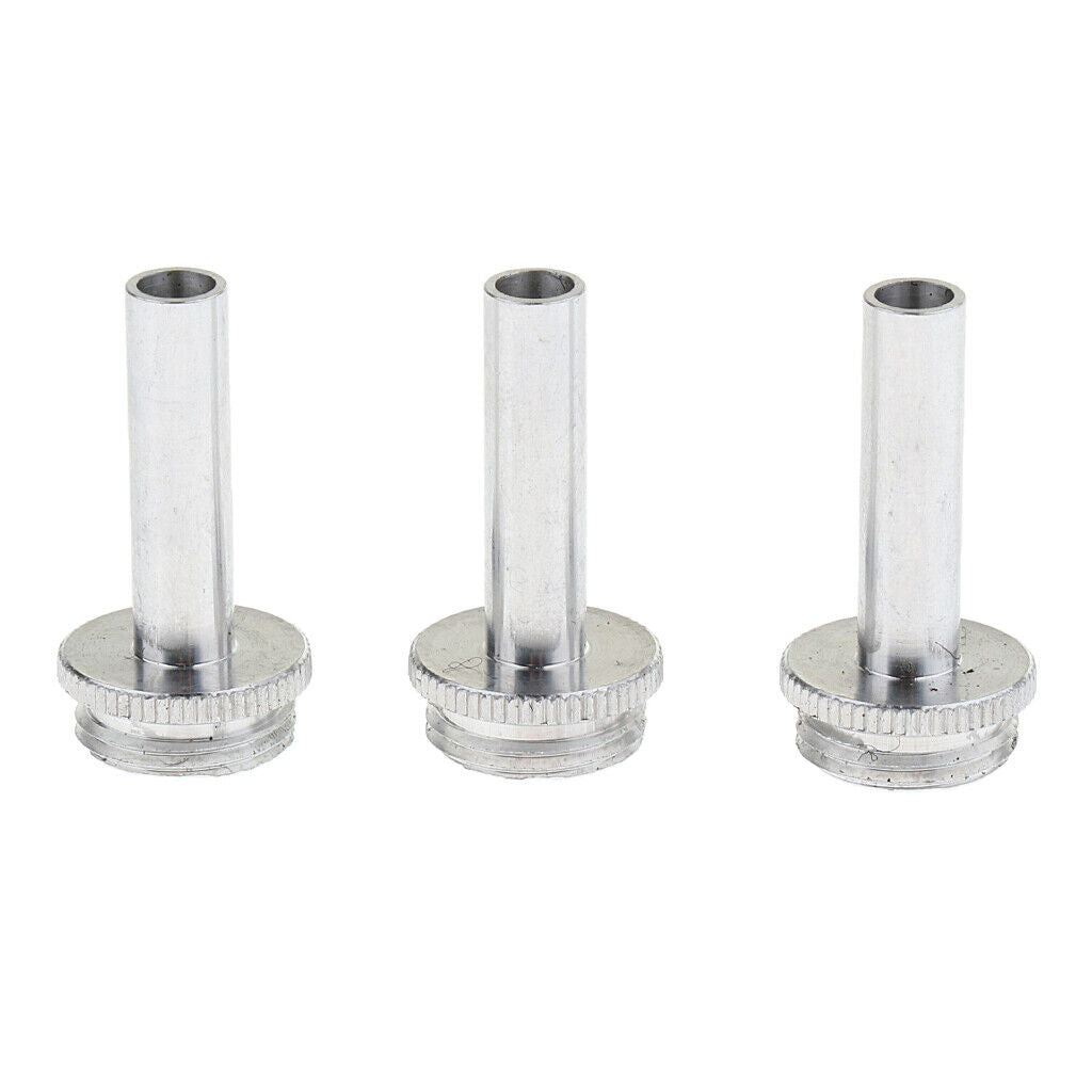 3 Pieces Trumpet Connecting Rod Piston Valve for Trumpet  Aluminum