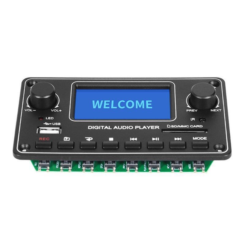 USB/SD/BT/FM/MP3 Decoder Board Bluetooth-compatible Music Player Module Audio