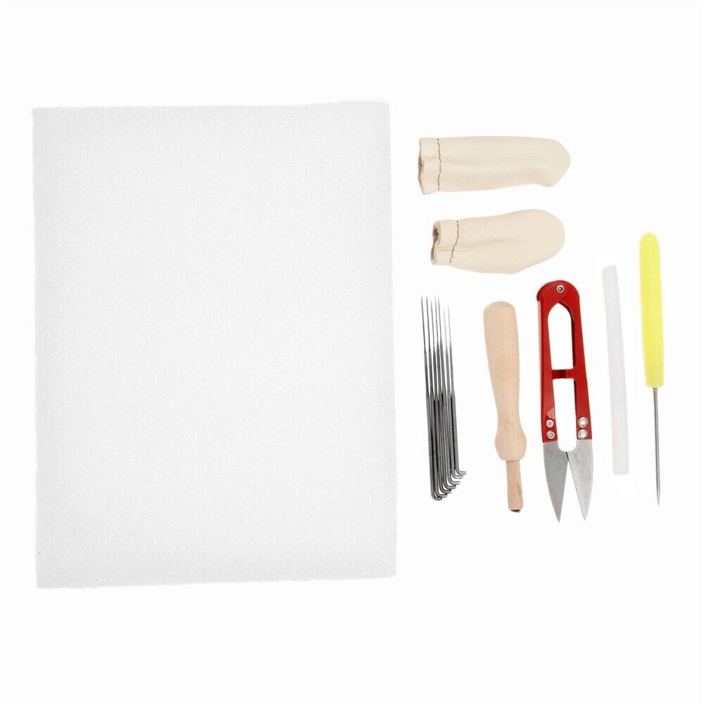 High Needle Felting Wool Felt Tools Mat Scissors Craft Accessories Starter Kit
