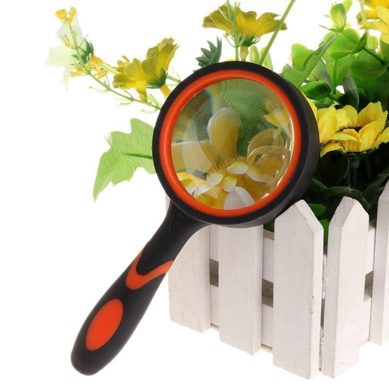 10X Portable Reading Magnifier High Definition Magnifying Glass Eye Loupe