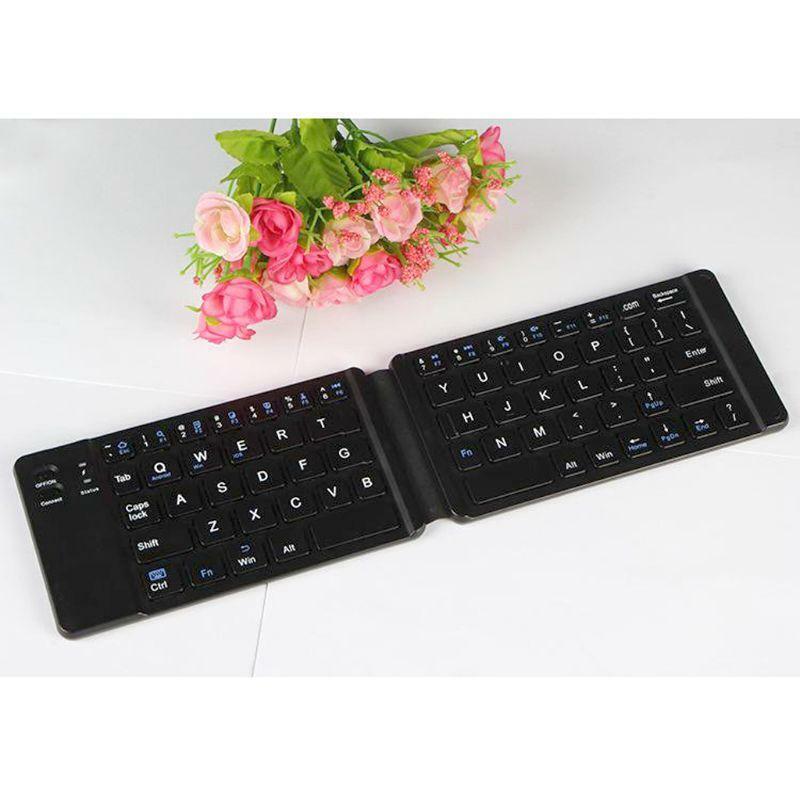 Foldable Wireless Keyboard for IOS/Android/Windows ipad Tablet phone