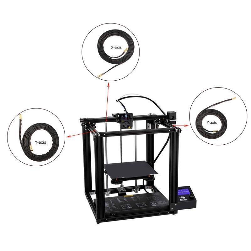 Gates 2GT Ender5/5proTiming Belt X Axis 90cmx6mm Y Axis 95cmx6mm Rubber Belt