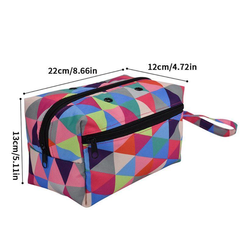 3pcs/set Knitting Yarn Storage Bag Case Yarn Drum Women's Crochet Hook