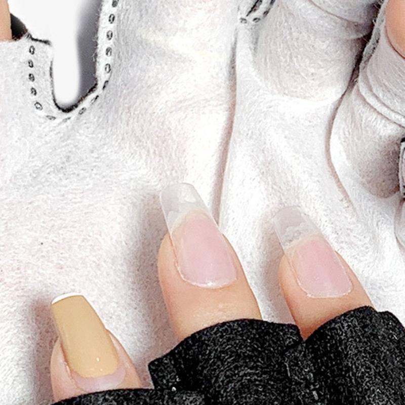 Fingerless Anti UV Radiation Protection Glove Gel Manicure Glove Nail Dryer Tool