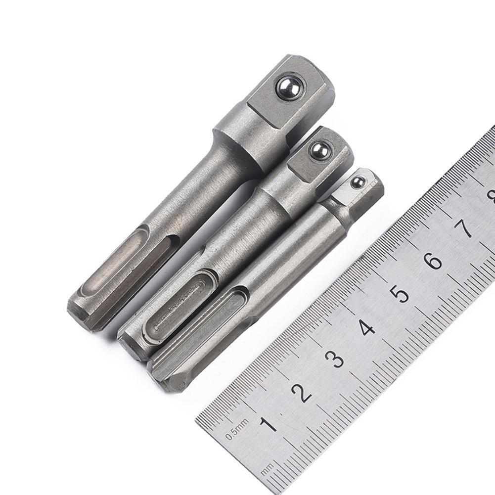4pcs/set SDS Plus Socket Driver Kits Drill Bit Adapter Conversion Sleeve