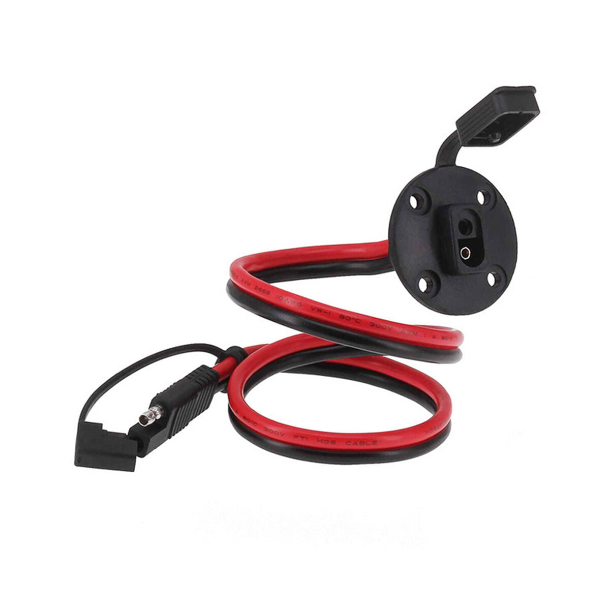 Solar Panel 10AWG SAE to SAE Cable Power Charger Cord Wire Adapter Connector A2U