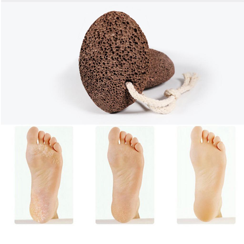3x Natural Pumice Stone Foot Care Scrub Dead Skin Callus Remover Pedicure