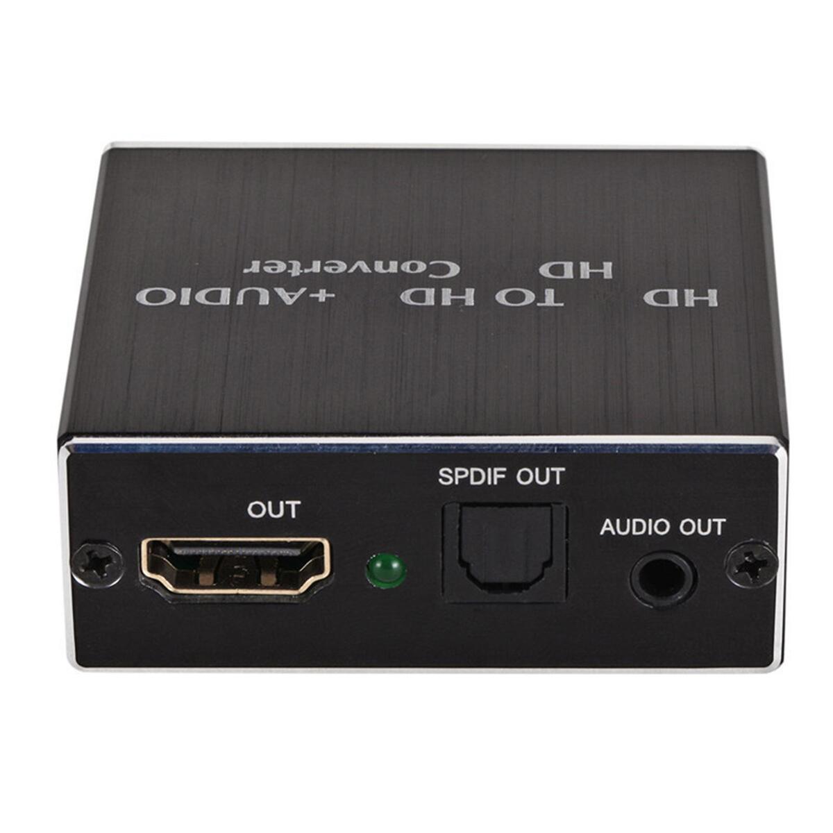 Audio Extractor HDMI to HDMI Pass/2.0CH/5.1CH for TV & Video Accessories