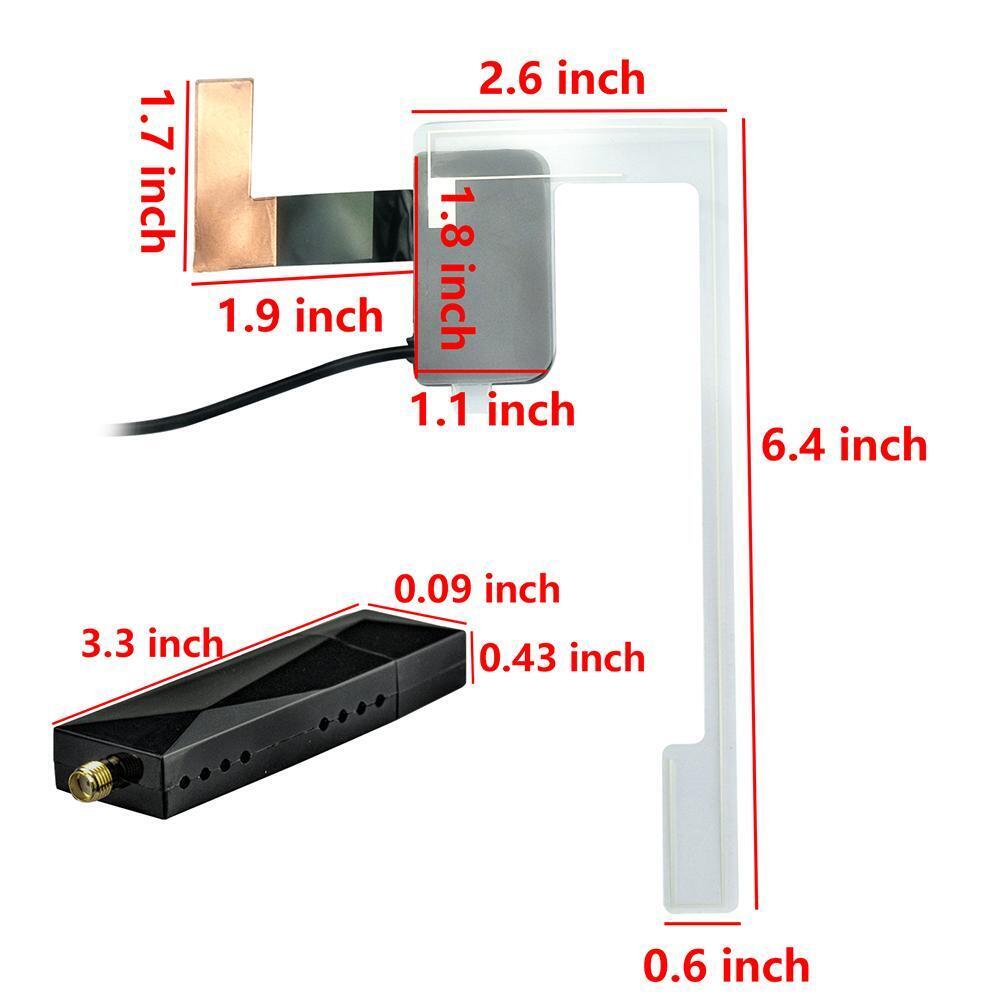 Car DAB+ Antenna with USB Adapter Receiver for Android Car Stereo Player