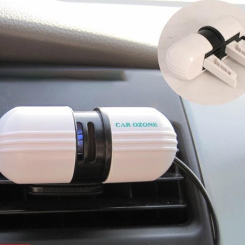 Car Ozone Generator Air Purifier Remove Formaldehyde Smoke Dust Purification
