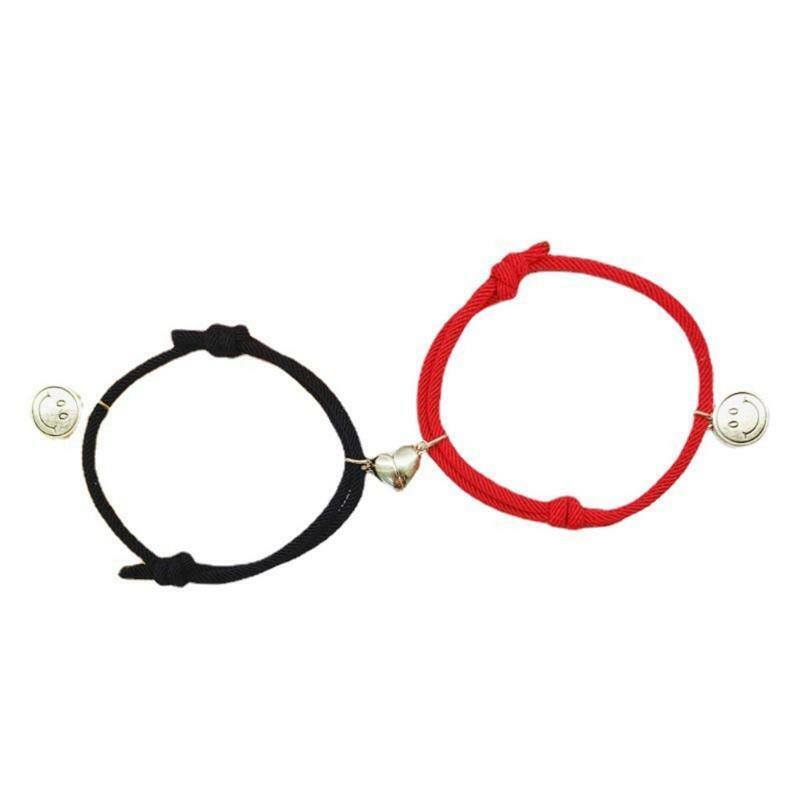 10pcs / Set Alloy Heart Magnet Jewelry Bracelet Magnet Buckle Accessories