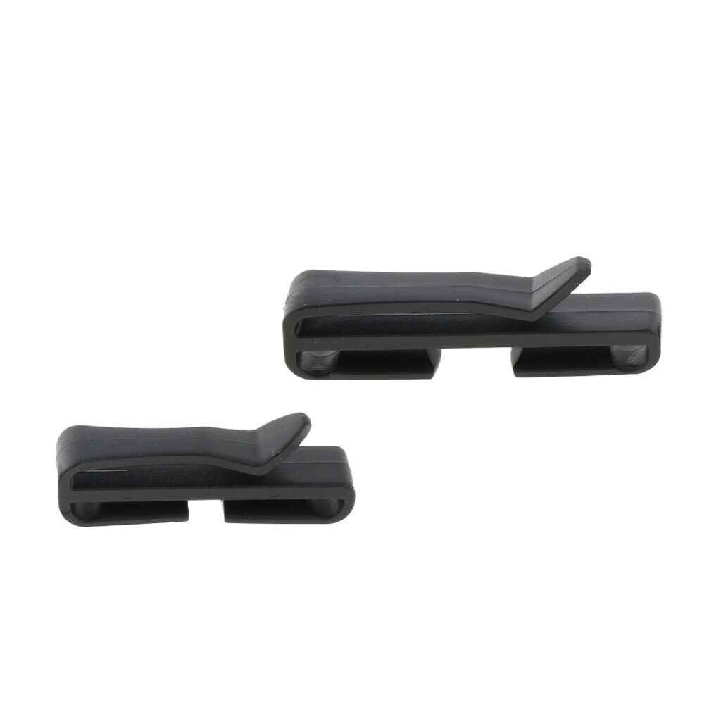 10pcs  Webbing Ending Clip Keeper Buckle for  Backpack Bag 38mm