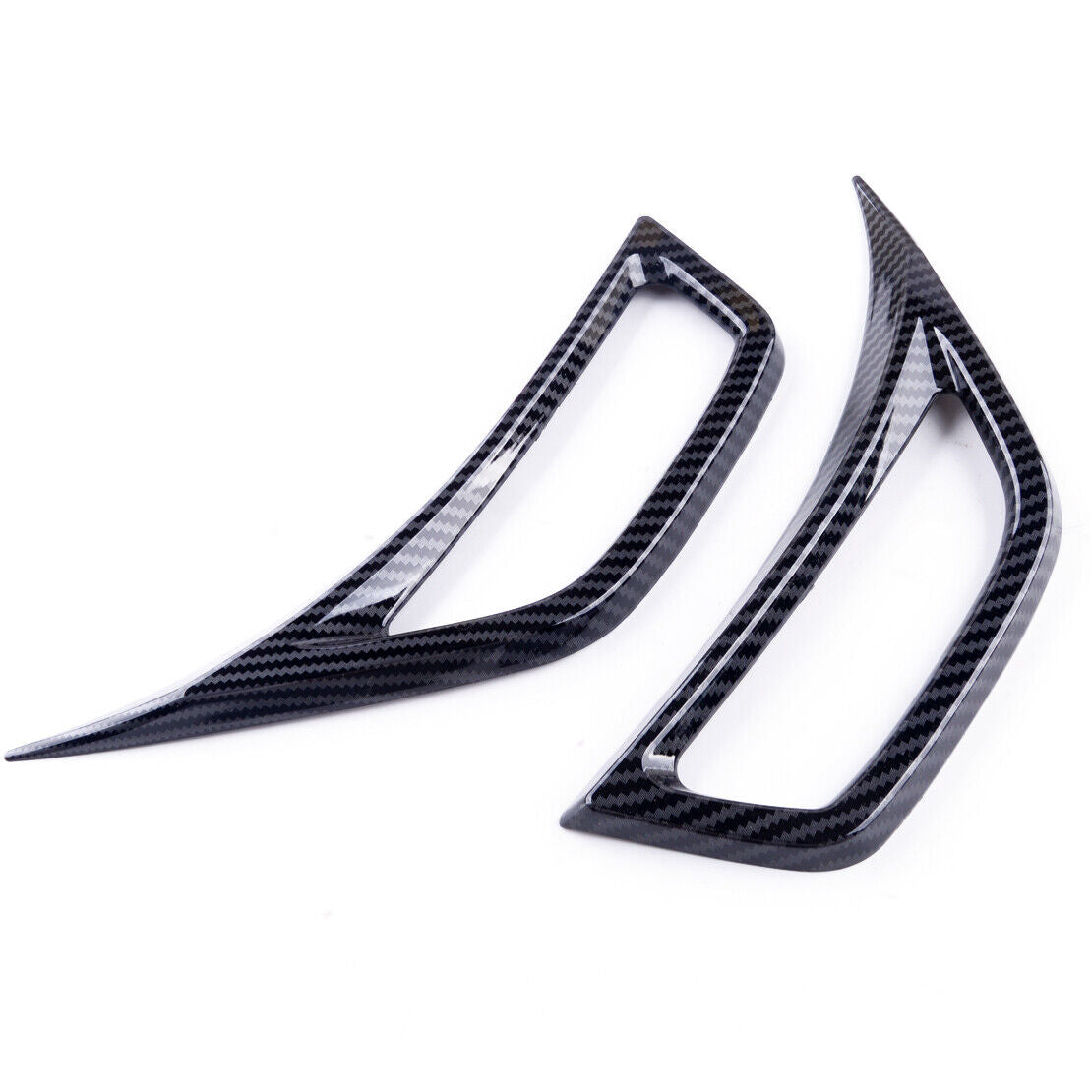 2Pcs Leaf Plate Air Inlet Trim Cover Fit for Jeep Gladiator JT 2020-2021
