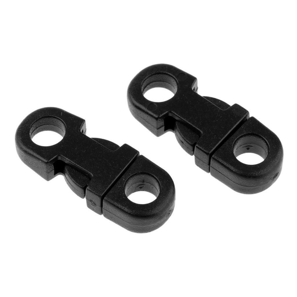 20pcs   Bracelet 5mm Cord Side Release Buckle Plastic Clip