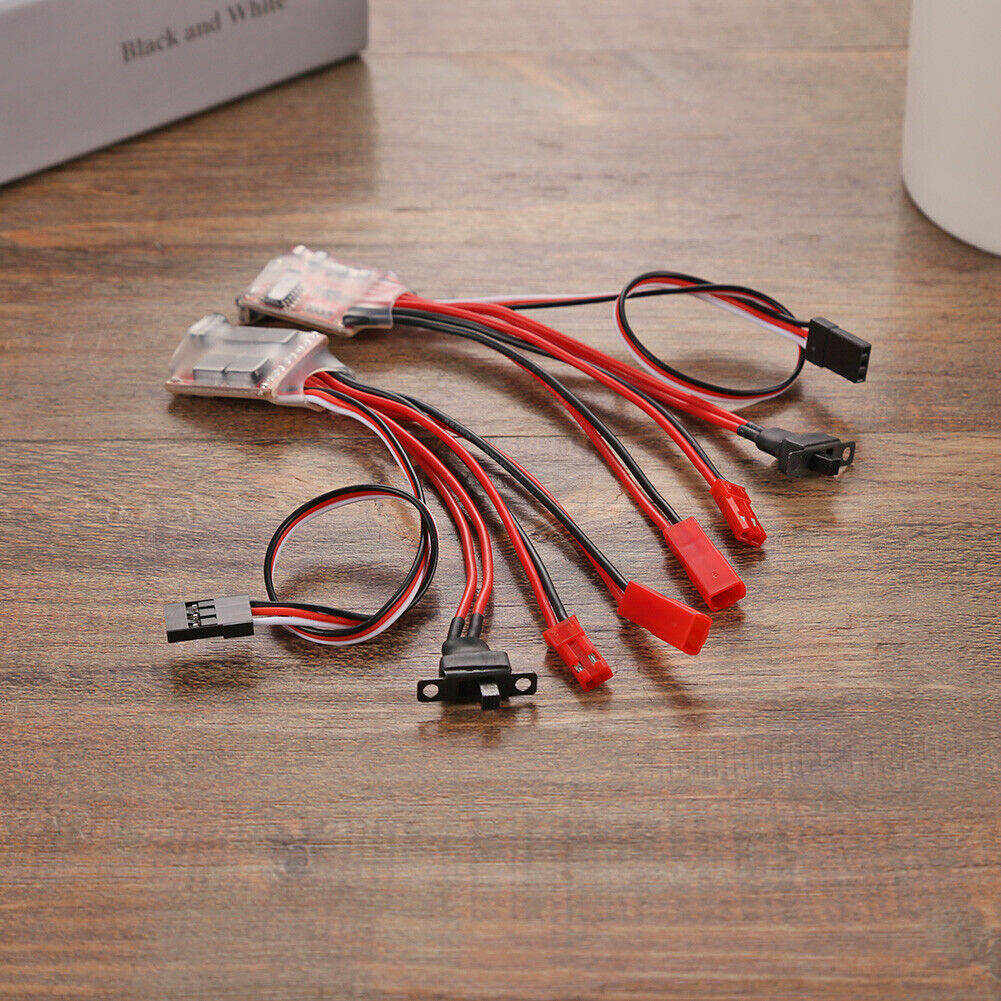 Two-Way Electronic Speed Controller ESC Brushed Motor Controller for RC Car