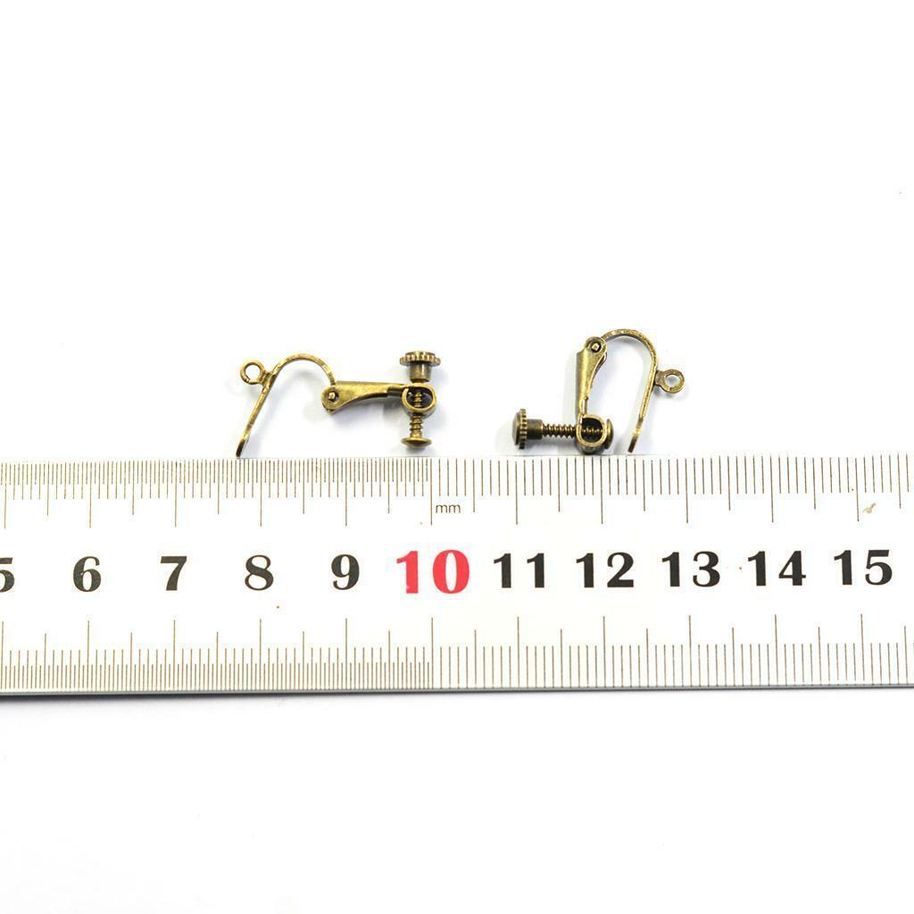 10 Pieces  Earrings Converter  Screw Ear  Findings DIY
